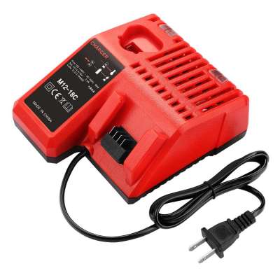 100-240V Power Tool Battery Charger for Milwaukee 12V - 18V M18 M12 Battery Fast Charger